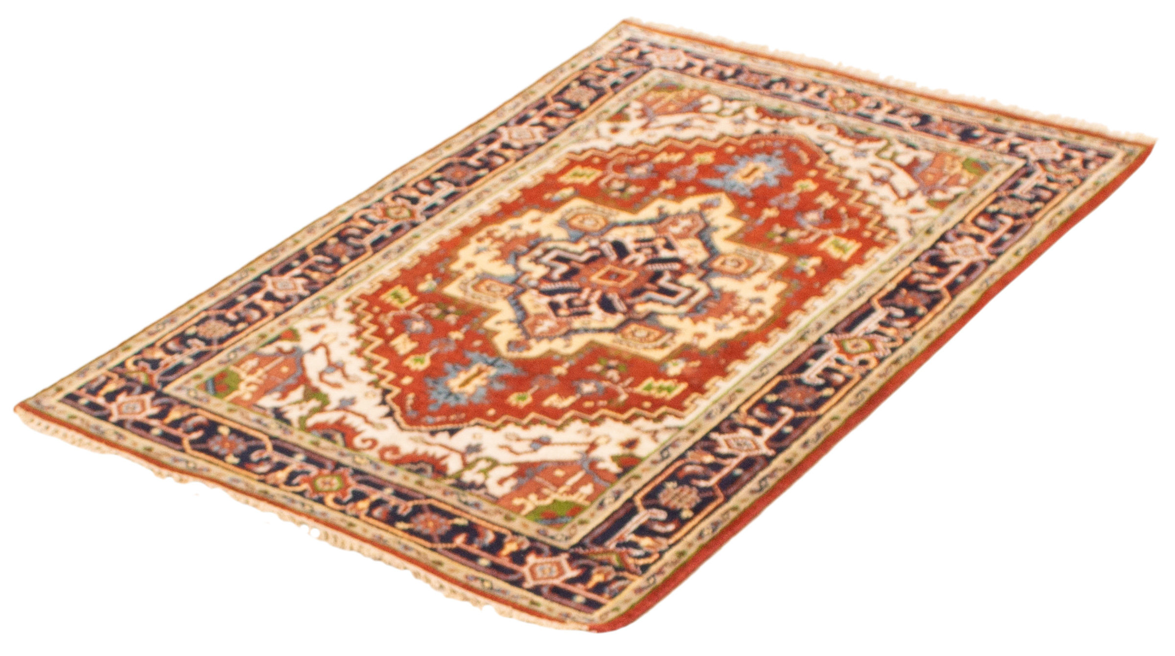 Isabelline Serapi Heritage Dark Copper Rug 3'11" X 5'10" Wayfair